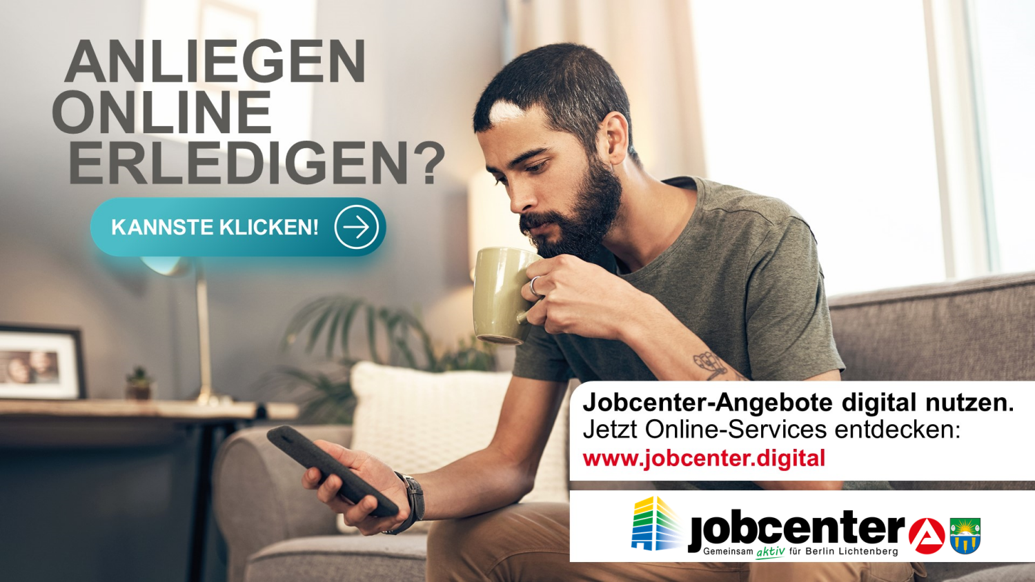 Anliegen online erledigen OHA
