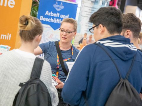 2023-06-08 Karrieretag Beratunng über Gute Ausbildung