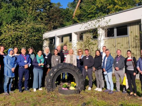 Europäische Lehrkräfte zu Gast an der Albrecht-Haushofer-Schule (Bild: Bezirksamt Reinickendorf)