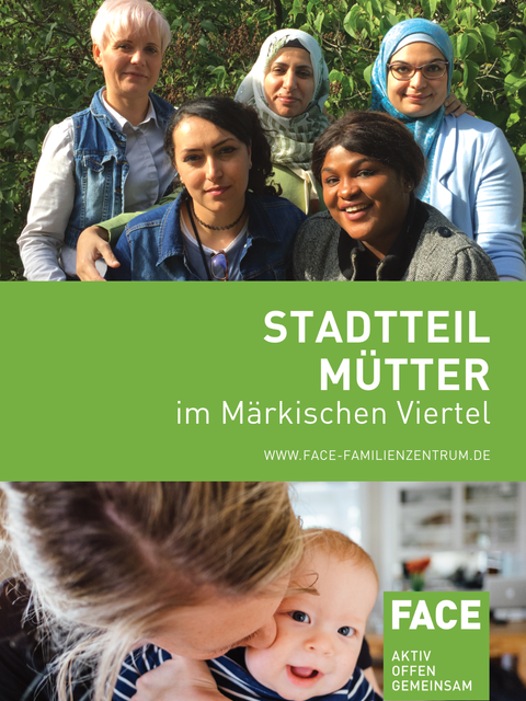Cover der Stadtteilmütter-Broschüre und des Flyers (Bild: FACE-Familienzentrum )