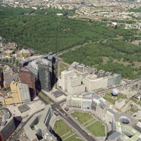 So stellen sich die Stadtplaner den Leipziger Platz nach Ende der Bauarbeiten vor.