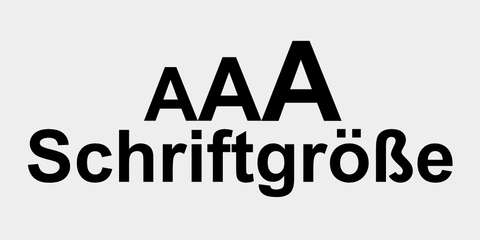 Schriftgröße