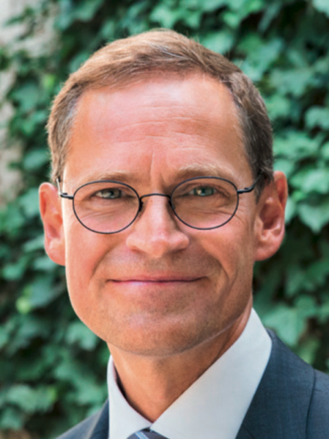 Portrait Michael Müller - Regierender Bürgermeister von Berlin
