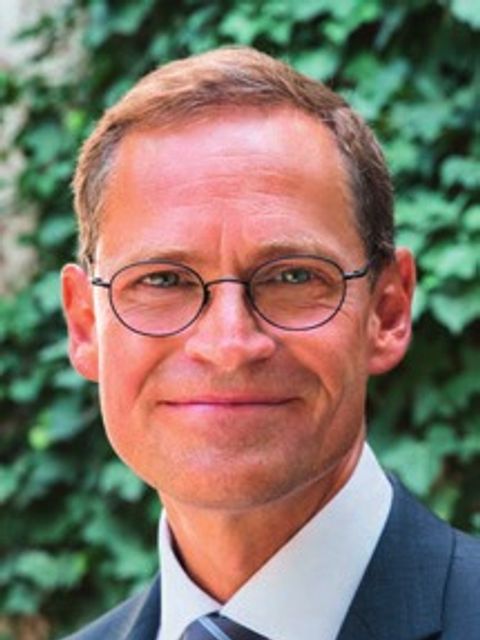 Portrait Michael Müller - Regierender Bürgermeister von Berlin