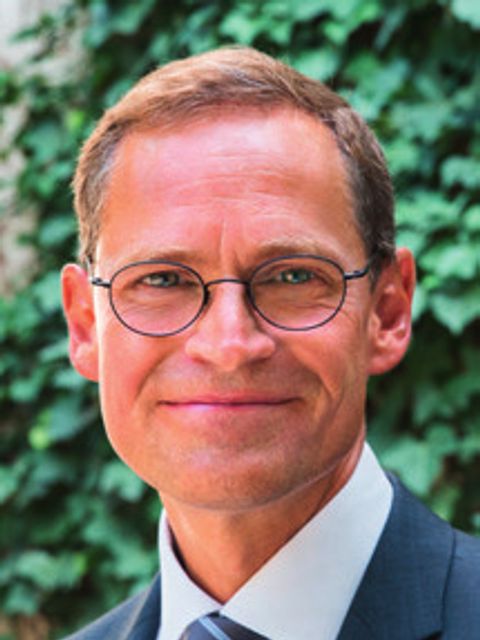 Portrait Michael Müller - Regierender Bürgermeister von Berlin