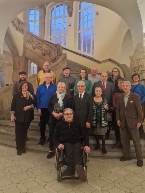 Mitglieder des Beirats für Menschen mit Behinderung des Bezirksamts Charlottenburg-Wilmersdorf