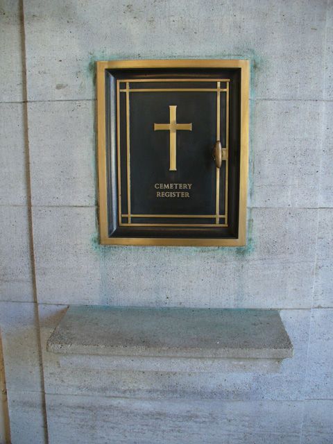 Das Gräberregister, 7.2.2007 (Bild: Bezirksamt Charlottenb.-Wdf., KHMM)