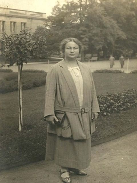 Amalie Bier (Bild: Yad Vashem, Page of Testimony for Amalie Bier, geb. Kanarek und Gottlieb Bier)
