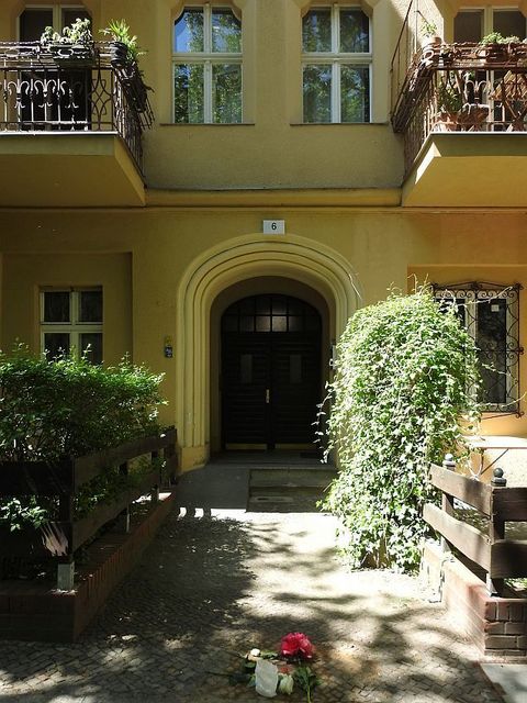 Hausansicht Bruchsaler Str. 6 (Bild: Stolperstein-Initiative CW, Hupka)