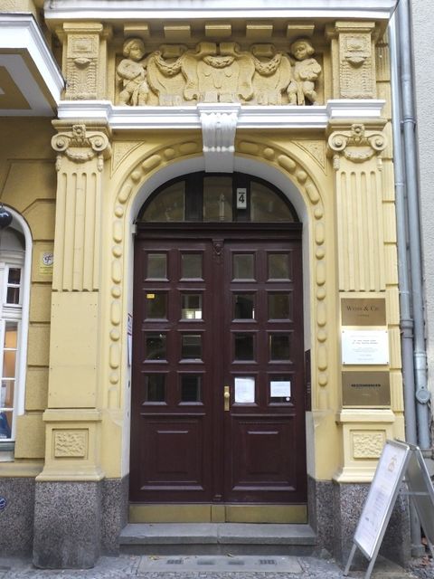 Hausansicht Clausewitzstr. 4