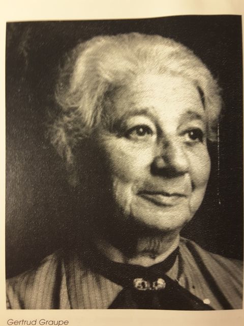 Gertrud Graupe (Bild: Privatsammlung Dorothée Mortensen)