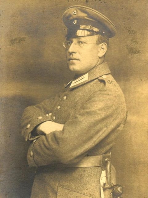 Hugo Heymann in Militäruniform