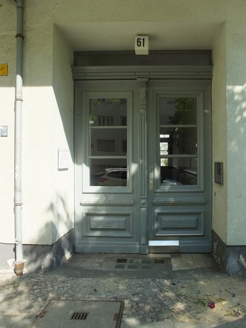 Hausansicht Krumme Str. 61 (Bild: Stolpersteine-Initiative CW, Hupka)