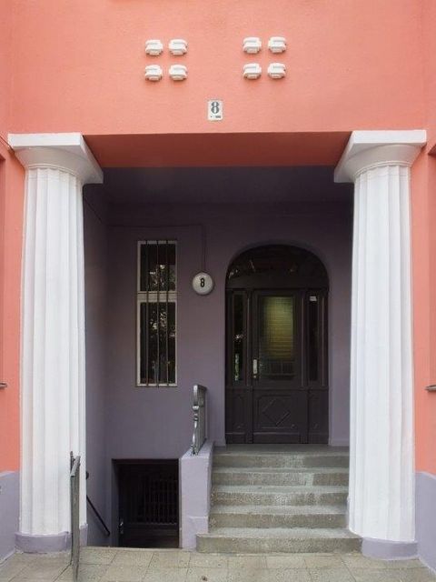 Hausansicht Kufsteiner Straße 8 (Bild: Stolpersteine-Initiative CW, Hupka)
