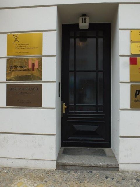 Hausansicht Nürnberger Str. 16 (Bild: Stolpersteine-Initiative CW, Hupka)