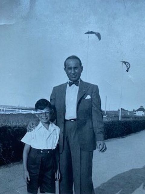 Benno und Rudolph Grodszynski ca. 1932/1933