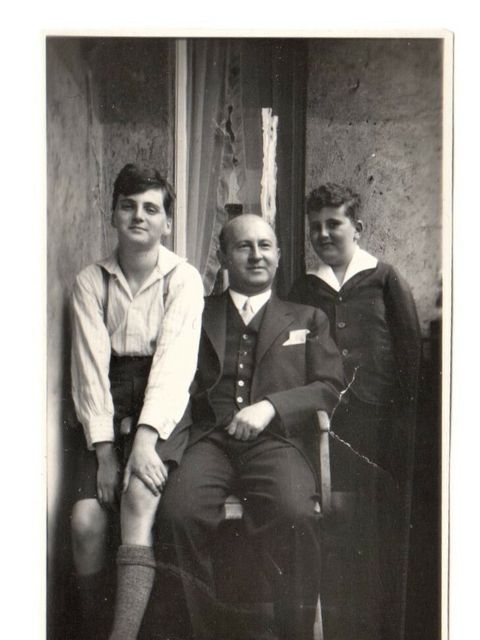 Werner, William und Franz Leiser.