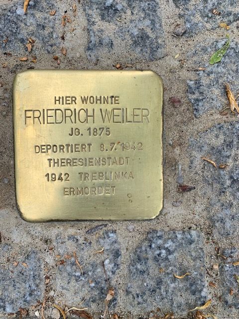 Stolperstein Friedrich Weiler