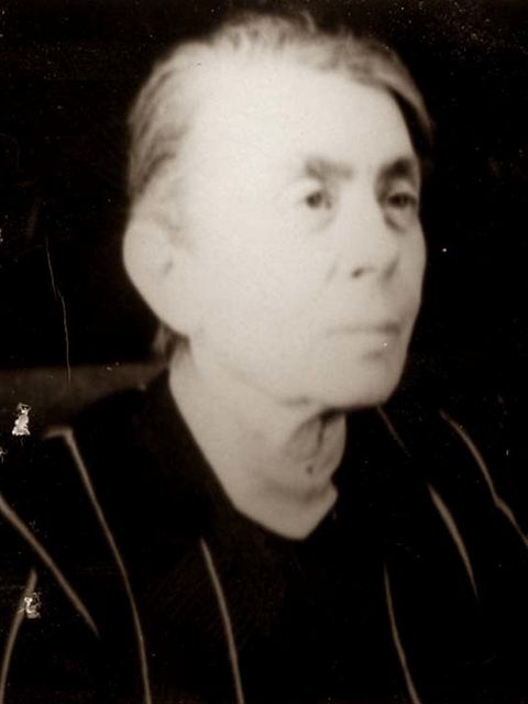 Ein Foto von Getrud Heymann, es wurde 1969 von ihrem Sohn Ludwig, aus Pasadena, Kalifornien, bei Yad Vashem eingereicht. Er gab an, dass seine Mutter verwitwet und Hausfrau war. (Bild: Familienbesitz)