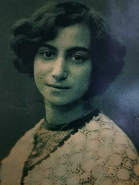 Henny Gross 1920 (aus der Fotosammlung des Ururenkels Harvey Collier)