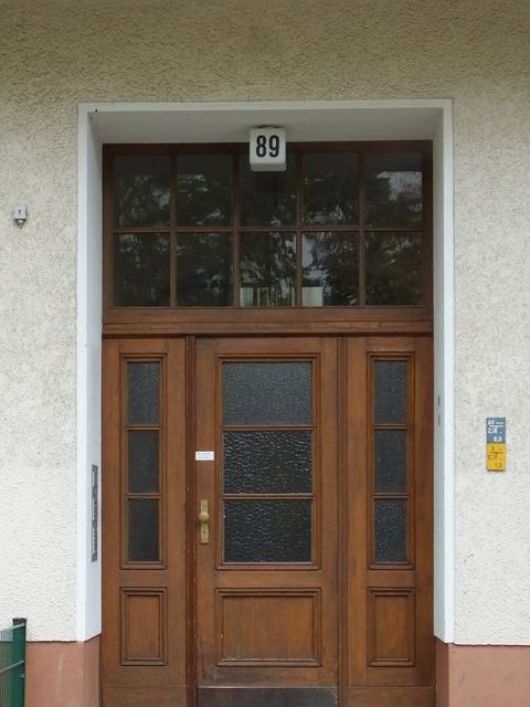 Hausansicht Prinzregentenstr. 89 (Bild: Stolpersteine-Initiative CW, Hupka)