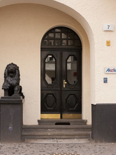 Hauseingang Droysenstr. 7, Foto: Bukschat&Flegel