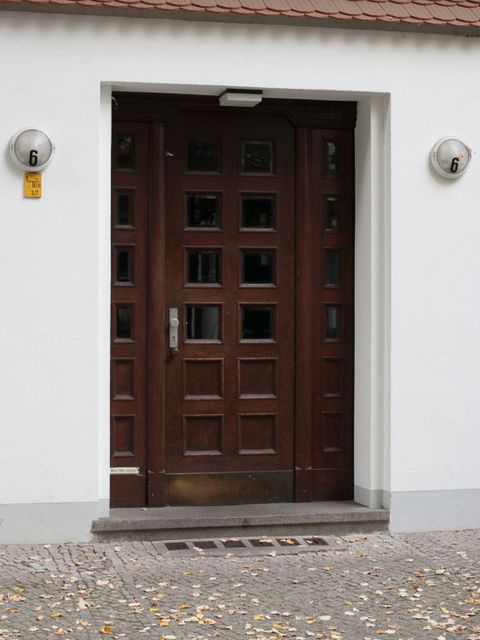 Hauseingang Jenaer Str. 6, 03.10.2012