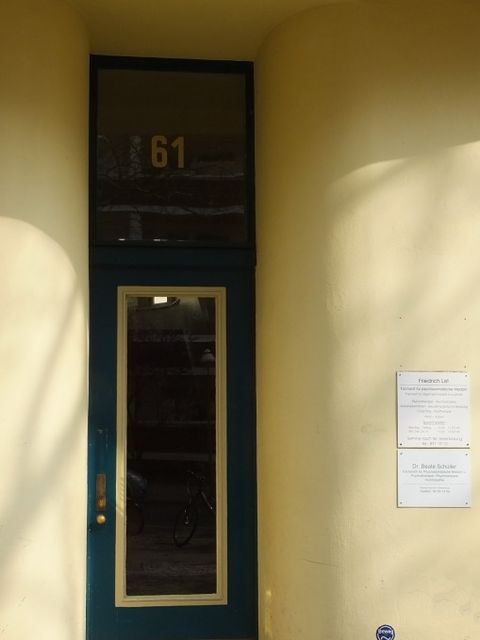 Hauseingang Cicerostr. 61