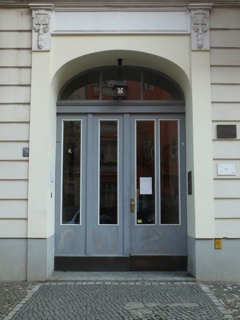 Hausansicht Friedbergstr. 26, Foto: H-J. Hupka