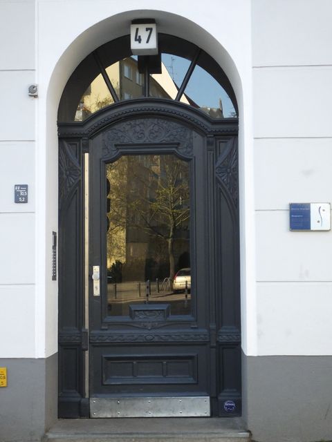 Hausansicht Friedbergstr. 47, Foto: H-J. Hupka