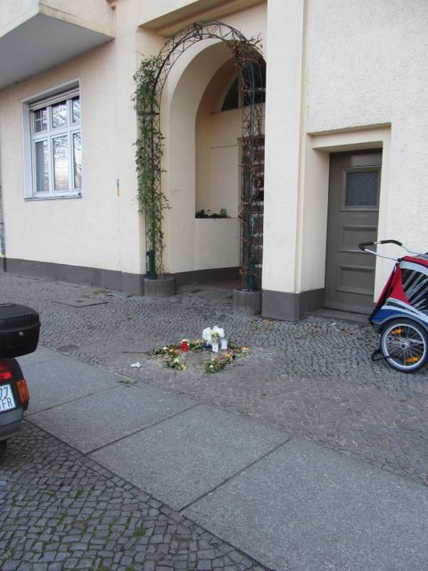 Hauseingang Gervinusstr. 17, Foto: F. Siebold