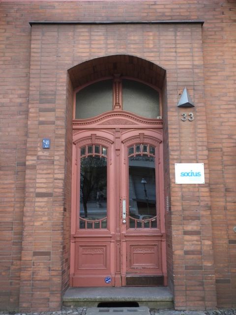 Hausansicht Friedbergstr. 33, Foto: H.-J. Hupka