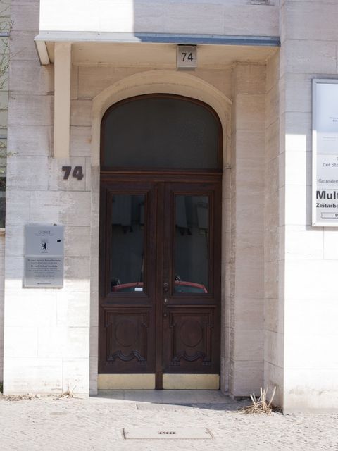 Hauseingang Knesebeckstr. 74, 25.03.2012