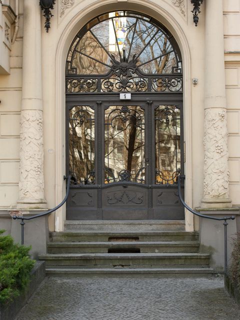 Hauseingang Meierottostr. 1, 25.03.2012