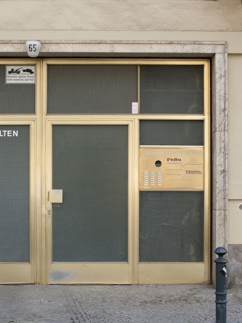Hauseingang Mommsenstr. 65