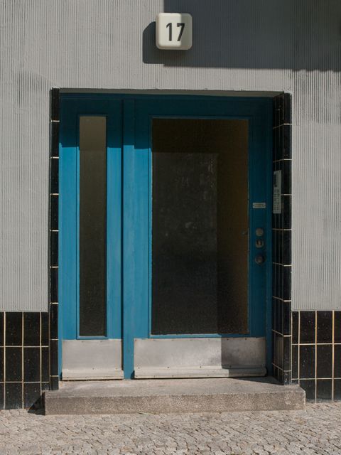 Hauseingang Trautenaustr. 17, 10.06.2012