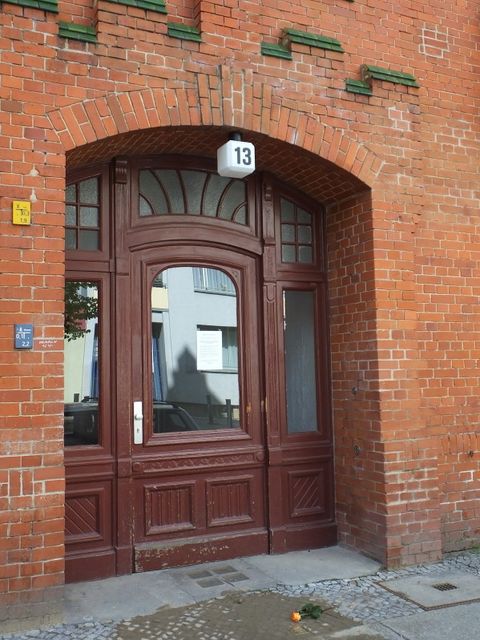 Hauseingang Spielhagenstr. 13