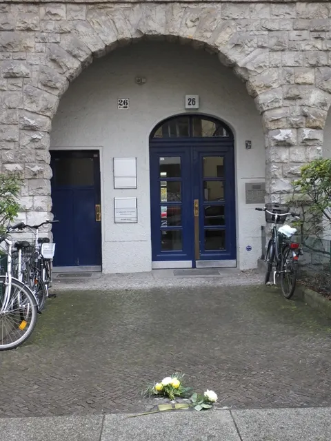 Hauseingang Wittelsbacher Str. 26, 2014