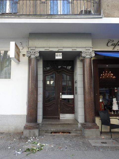 Hauseingang Wilmersdorfer Straße 96/97