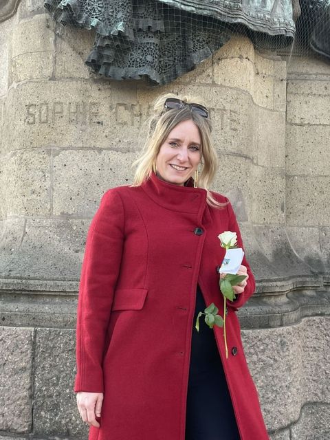 265. Kiezspaziergang Bezirksbürgermeisterin Kirstin Bauch