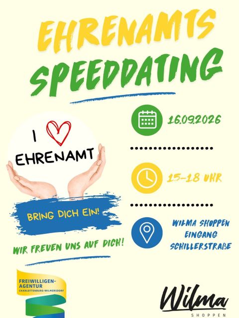 speeddating A3 Flyer - 1