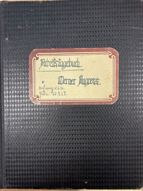 Tagebuch Werner Tom Angress