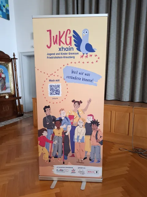 Aufsteller des Jugend und Kinder Gremiums