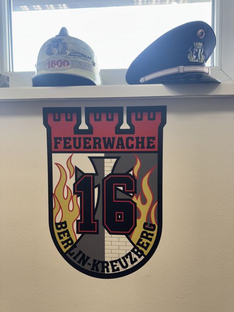 Wandbemalung in der Feuerwache Kreuzberg
