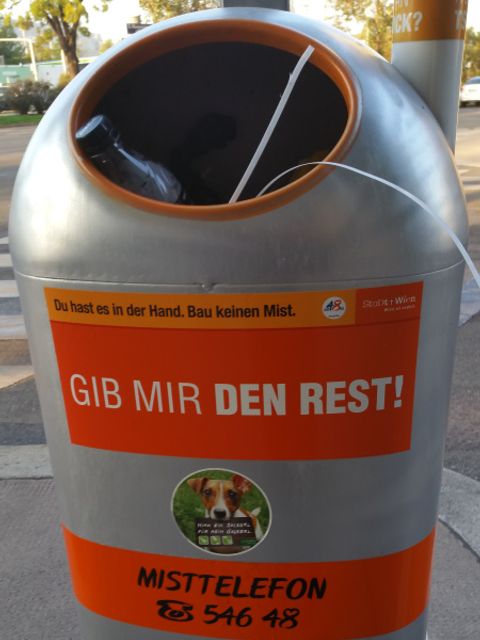 Restmüllbehälter