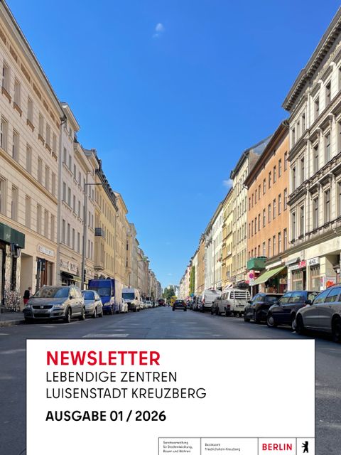Newsletter Fördergebiet Luisenstadt, 01 / 2026