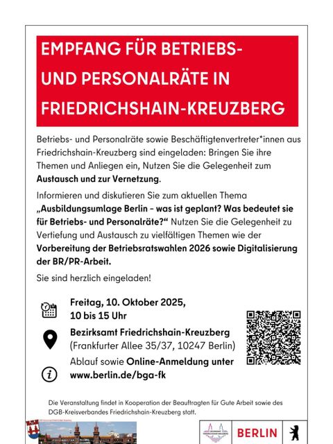 2025-10-10 Aushang BR PR Empfang Bild