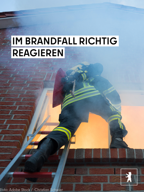 Im Brandfall richtig reagieren