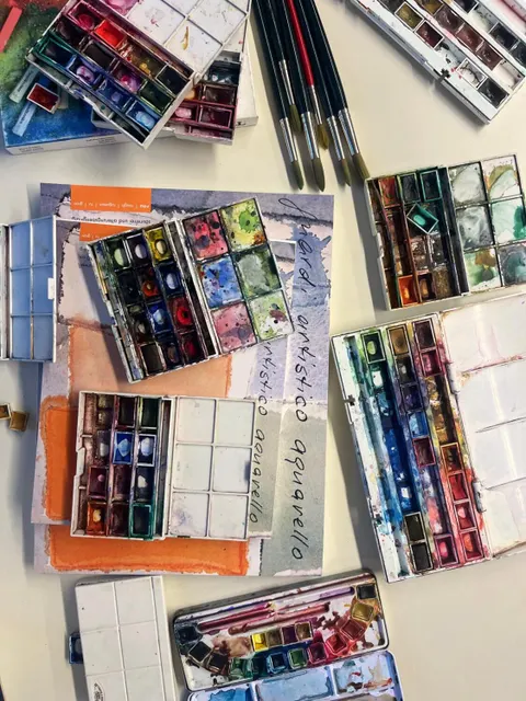 Kunst des Aquarells