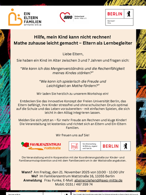 Alleinerz. Rechnen